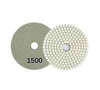 1 Tampon de Polissage diamanté de 4 Pouces for Le ponçage Humide/Sec du Granit, du béton, du marbre, du Verre et de la Pierre.(1500grit)
