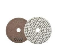 1 Tampon de Polissage diamanté de 4 Pouces for Le ponçage Humide/Sec du Granit, du béton, du marbre, du Verre et de la Pierre.(8000grit)
