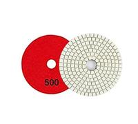 1 Tampon de Polissage diamanté de 4 Pouces for Le ponçage Humide/Sec du Granit, du béton, du marbre, du Verre et de la Pierre.(500grit)