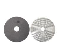 1 Tampon de Polissage diamanté Humide de 8 Pouces (200 mm) for Ponceuse à béton, marbre, comptoir, Sol, Verre, Quartz(Grit 3000)