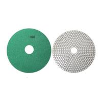 1 Tampon de Polissage diamanté Humide de 8 Pouces (200 mm) for Ponceuse à béton, marbre, comptoir, Sol, Verre, Quartz(Grit 1000)