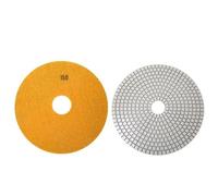 1 Tampon de Polissage diamanté Humide de 8 Pouces (200 mm) for Ponceuse à béton, marbre, comptoir, Sol, Verre, Quartz(Grit 150)