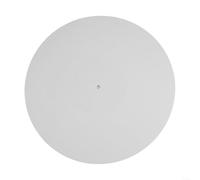 1 tapis antidérapant en acrylique de 30,5 cm pour tourne-disque phonographe, bloc-notes antistatique de 3 mm avec renfoncement central pour améliorer la qualité du son et l'étanchéité des basses