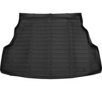 1 Tapis De Coffre Arrière Pour Toyota Rav4 2019-2024 En Tpe Noir Antidérapant Tapis De Coffre Arrière Pour Bagages Plateau De Coffre À Bagages À Face Plate Motif Rayures Longues