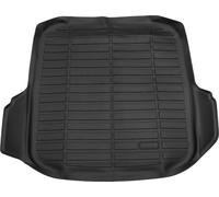 1 Tapis De Coffre Arrière Pour Volkswagen Jetta 2019-2023 En Tpe Antidérapant Noir Tapis De Coffre À Bagages Plateau De Coffre À Bagages À Motif De Rayures Longues
