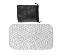 1 Tapis De Repassage Et 1 Sac À Cordon Noir,Table À Repasser,Tapis De Repassage Domestique,Portable,Tapis De Repassage De Voyage,Tapis De Repassage Pliable Pour Bureau Ou Lit(Taille 48 * 85 Cm)