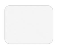 1 tapis de souris professionnel en verre trempé, fond antiadhésif, 10 fois plus doux pour le travail, la maison et les jeux
