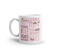 1 tasse Cavalier King Charles Spaniel - Chien animal animal de compagnie, chiot, enfants, hommes, femmes, mots, races, boissons, café, thé en céramique #78721