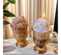 1 tasse de bougie à la crème de chocolat ! Santé à vous et aux beaux souvenirs de la nouvelle année. Herbe, j'espère que votre grande journée sera aussi douce que ces belles bougies, et que l'année pr