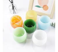 1 tasse de mérite verte pour décoration de chambre et comme cadeau pour petite amie pierre précieuse