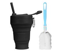 1 Tasse Pliante, 1 Tasse Brosse, Tasse À Café Pliable, Tasse À Café De Voyage, Tasse Pliante, Tasse De Camping, Tasse À Café Réutilisable, Tasse À Café Pliable En Plein Air