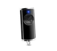 1 télécommande de porte de garage Hörmann, 868,3 MHz, 4 canaux, compatible avec Hörmann bs HSM4 HSE2 HS1 HS4 HSZ1 HSZ2 (noir)