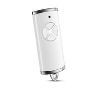 1 télécommande de porte de garage Hörmann, 868,3 MHz, 4 canaux, compatible avec Hörmann bs HSM4 HSE2 HS1 HS4 HSZ1 HSZ2 (blanc)