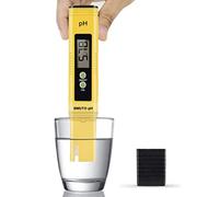 1 testeur de pH numérique pour eau, aquarium, étang, piscine, 0,00 à 14,00 pH-mètre, haute résolution de 0,01 avec tampon / kit d'étalonnage avec solutions d'étalonnage