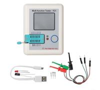 1 testeur de transistor TFT rétroéclairé de 8" avec écran couleur pour un test complet des condensateurs MOSFET NPN PNP et plus encore