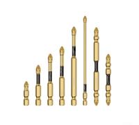 1 tête de tournevis magnétique en alliage d'acier efficace pour diverses tâches de serrage, conçue pour manipuler facilement des plaques d'acier et des matériaux en bois (90 mm)