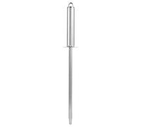 1 tige d'affûtage de couteaux, couteau d'affûtage en acier inoxydable, tige cuisine professionnelle, outil de bâton avec poignée pour les chefs à domicile (Style 5)