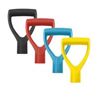 1 tondeuse de jardin - Poignée universelle de rechange - Poignée de rechange - Poignée en D - Râteau de jardin en PVC - Accessoires (camouflage, 18 cm)