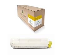 1 toner capital compatible avec Oki MC 851 861 862 CDTN CDXN DN Plus, remplace 44059165 jaune