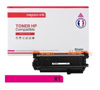 1 Toner pour HP CE253A 504A Magenta 7000 Pages avec P Color LaserJet CM3530 P Color LaserJet CM3530FS P Color LaserJet CP3520 P Color LaserJet CP3525 P Color LaserJet CP3525DN P Color LaserJet CP3525N