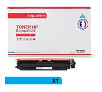 1 Toner pour HP CE311A 126A Cyan 1000 Pages avec P LaserJet Pro 100 Color MFP M175A P LaserJet Pro 100 Color MFP M175NW P LaserJet Pro CP1025 P LaserJet Pro CP1025NW P LaserJet Pro 100 Color MFP M175A