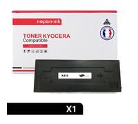 1 Toner pour KYOCERA TK410 Black 15000 Pages avec Kyocera KM 1600 Series Kyocera KM 1620 Kyocera KM 1635 Kyocera KM 1635 J Kyocera KM 1650 Kyocera KM 1650 F Kyocera KM 1650 J Kyocera KM 1650 S Kyocera