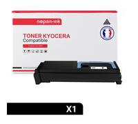 1 Toner pour KYOCERA TK550K Black 7000 Pages avec Kyocera FS-C 5200 DN