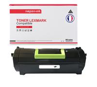1 Toner pour LEXMARK 50F2X00 Black 10000 Pages avec Lexmark MS410D MS410dn MS415Dn MS510Dn MS610De MS610dn MS610Dte MS610Dtn