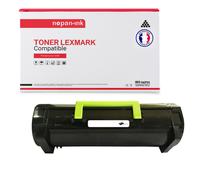 1 Toner pour LEXMARK 602X Black 20000 Pages avec Lexmark MX510de MX511Series MX511de MX511de MX511dte MX610de MX611 Series MX611de MX611de MX611dte