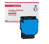 1 Toner pour Lexmark 74C2SC0 Cyan 7000 Pages avec Lexmark CX725de CX725de CX725dte CS725de CS725dte CS720de CS720dte