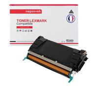 1 Toner pour LEXMARK C746A1CG Cyan 7000 Pages avec Lexmark C746 C746dtn C746n C748DE C748DTE C748e