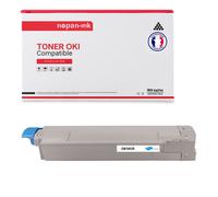 1 Toner pour OKI 44059107 Cyan 8000 Pages avec OKI C 810 CDTN OKI C 810 DN OKI C 810 N OKI C 830 CDTN OKI C 830 DN OKI C 830 DTN OKI C 830 N OKI C 830 Series