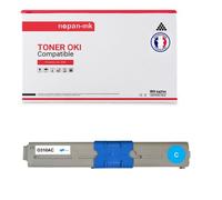 1 Toner pour OKI 44469706 Cyan 2000 Pages avec OKI C 310 DN OKI C 330 DN OKI C 331 DN OKI C 510 DN OKI C 511 DN OKI C 530 DN OKI C 531 DN OKI MC 351 DN OKI MC 352 DN OKI MC 361 DN OKI MC 362 DN OKI MC