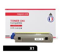 1 Toner pour OKI 44844508 Black 10000 Pages avec OKI C 831 CDTN OKI C 831 DM OKI C 831 DN OKI C 831 N OKI C 831 Series OKI C 841 CDTN OKI C 841 DN OKI C 841 N