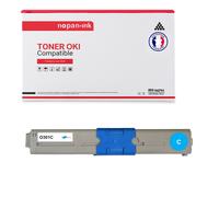 1 Toner pour OKI 44973536 Black 2200 Pages avec OKI C301 OKI C301dn OKI C321 OKI C321dn MC332dn OKI MC342dn OKI MC342dnw OKI MC342w OKI MC342dw