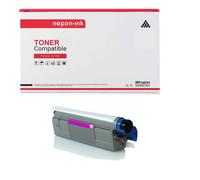 TONER 46507614 C712 Magenta x 1 Compatible pour OKI-NOPAN-INK C 712dn, C 712n.