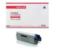 TONER 46507616 C712 Noir x 1 Compatible pour OKI-NOPAN-INK C 712dn, C 712n.