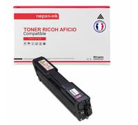 1 Toner pour RICOH AFICIO 406481 SPC310M 407636 Magenta 6000 Pages avec Lanier SP C 231 SF 240 Series 242 DN 342 dn Rico Aficio SP C 230 Series C 231 n C 231 sf C 232 dn C 232 sf C 242 dn C 242 sf C 3