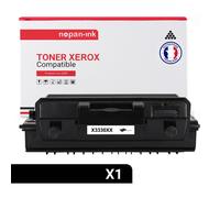 1 Toner pour XEROX 1066R03624 Black 15000 Pages avec Xerox Paser 3330 Xerox WorkCentre 3335 Xerox WorkCentre 3345