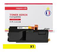 1 Toner pour XEROX 106R01629 Yellow 1000 Pages avec Xerox Paser 6000- 6010- 6010 N - Xerox WC 6015- 6015 Series- 6015 V B- 6015 V N- 6015 V NI - Xerox WorkCentre 6015- 6015 Series- 6015 V B- 6015 V N-
