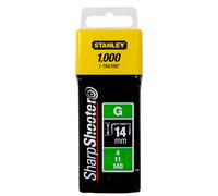 Stanley Agrafes 1-TRA708T Type G 4/11/140 12 mm Boîte de 1000pcs