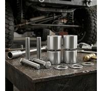 1" Transfer Case Drop Kit for pour jeep pour cherokee XJ Aluminum | Made from 6061 billet aluminum, superior strength plastic, CNC machined pour precision, long-lasting durability