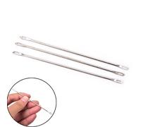 1 Transfert De Pièces Pour Machines À Tricoter Standard Aiguilles Utiles Double Oeil Argent Maison Artisanat Outils De Couture Accessoires