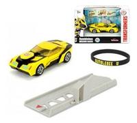 1 Transformers Vehicule Avec Lanceur Bumblebee Mission Racer Jouet Multicolor G