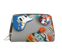 1 trousse de maquillage imprimée pour femme et maman, grande trousse de maquillage de voyage en cuir PVC, cadeau mignon, trousse de toilette avec fermeture éclair, blanc, Taille unique, Trousse de