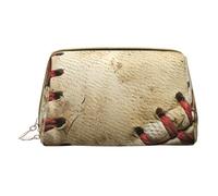 1 trousse de maquillage imprimée pour femme et maman, petite trousse de maquillage de voyage en cuir PVC, cadeau mignon, trousse de toilette avec fermeture éclair, blanc, Taille unique, Trousse de