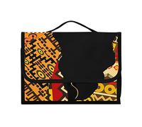 1 trousse de toilette à suspendre avec crochet Motif carte de l'Afrique sur fond tribal ethnique patchwork