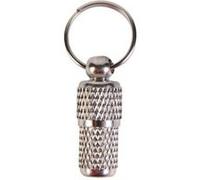 Trixie Étiquette d'identification couleur argent pour chien ou chat, 1,2 x 3 cm