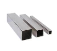 1 tube carré en acier inoxydable - tige creuse rectangulaire (5 x 5 mm à 25 x 50 mm, longueurs de 100 mm, 250 mm, 500 mm).(Length 100mm 1pc,25x25x2.5mm)