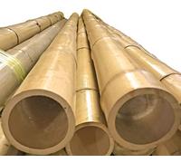 1 tube de bambou 200cm Tokyo laqué avec un diamètre épais de 10-12cm - XL tige de bambou avec vernis transparent 2m de long